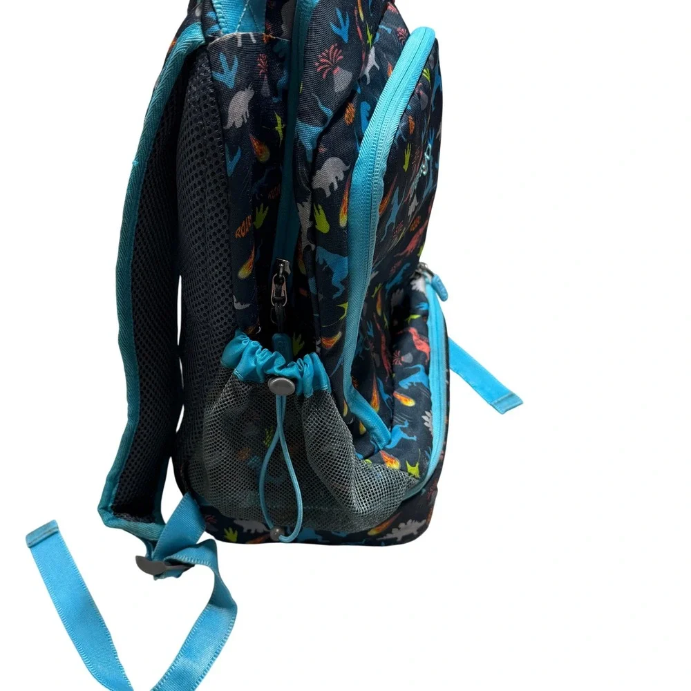 Bentgo Kids 2-in-1 Backpack Insulated Lunch Bag Dinosaur Print Navy Blue BGKBP-D